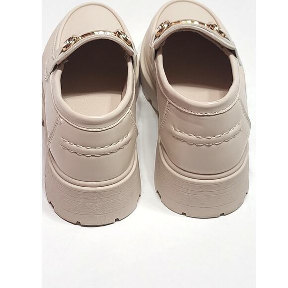 Top Moda Kingsley ivory platform loafers women's size 6 - Picture 4 of 7